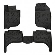 Gumové koberečky Mitsubishi L200 2015-2023 - Novline 28 mm okraj