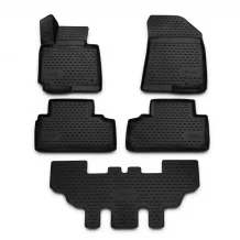 Gumové koberečky Nissan Patrol 2010-2026 - Novline 28 mm okraj