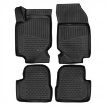 Gumové koberečky Opel Mokka 2021- (spalovací motor) - Novline 28 mm okraj