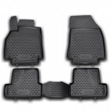 Gumové koberečky Renault Megane 2009-2016 (hatchback) - Novline 28 mm okraj
