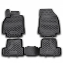 Gumové koberečky Renault Megane 2009-2016 (hatchback) - Novline 28 mm okraj