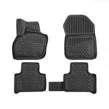 Gumové koberečky Renault Zoe 2012-2024 - Novline 28 mm okraj