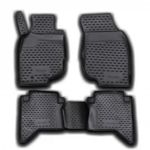 Gumové koberečky Toyota Hilux 2005-2011 - Novline 28 mm okraj