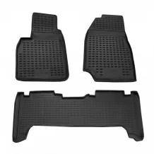 Gumové koberečky Toyota Land Cruiser 100 1998-2007 - Novline 28 mm okraj
