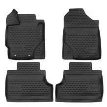 Gumové koberečky Toyota Yaris 2010-2014 - Novline 28 mm okraj