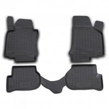 Gumové koberečky Volkswagen Golf V. 2004-2008 - Novline 28 mm okraj