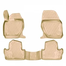 Gumové koberečky Volvo S60/V60 2010-2018 - Novline 28 mm okraj