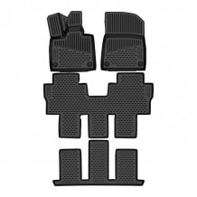 Gumové koberečky Voyah Dream 2023- (7 míst, hybrid) - Novline 28 mm okraj