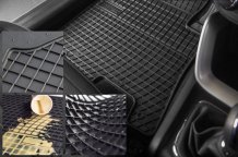 Gumové autokoberce Audi A3 2012-2020 (hatchback i cabrio, 3 dveře) PTX