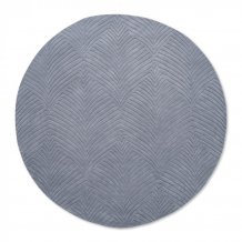 Jednobarevný kruhový koberec Wedgwood Folia 2.0 round cool grey 38904 - kruh 200 - Brink & Campman