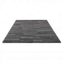 Jednobarevný kusový koberec B&C Twinset Terrain graphite 121735 Brink & Campman