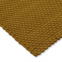 Jednobarevný outdoorový koberec B&C Lace golden mustard 497006 Brink & Campman