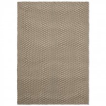 Jednobarevný outdoorový koberec B&C Lace sage grey-white sand 497201 Brink & Campman