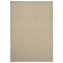 Jednobarevný outdoorový koberec B&C Lace white sand 497009 Brink & Campman