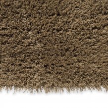 Jednobarevný vlněný koberec B&C Shade High beige dark chocolate 011901 Brink & Campman