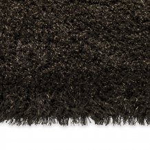 Jednobarevný vlněný koberec B&C Shade High beige dark chocolate 011901 Brink & Campman