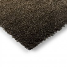 Jednobarevný vlněný koberec B&C Shade High beige dark chocolate 011901 Brink & Campman