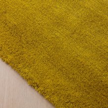 Jednobarevný vlněný koberec B&C Shade Low lemon gold 010106 Brink & Campman