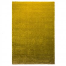 Jednobarevný vlněný koberec B&C Shade Low lemon gold 010106 Brink & Campman