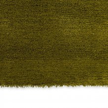 Jednobarevný vlněný koberec B&C Shade Low olive deep forest 010107 Brink & Campman
