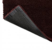 Jednobarevný vlněný koberec B&C Shade Low plum fig 010100 Brink & Campman