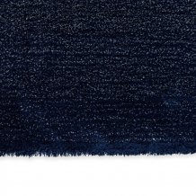 Jednobarevný vlněný koberec B&C Shade Low silver polar night 010104 Brink & Campman