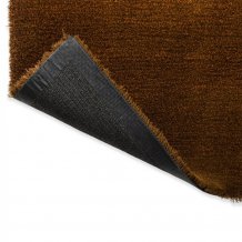 Jednobarevný vlněný koberec B&C Shade Low umber tobacco  010103 Brink & Campman
