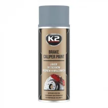 K2 Brake caliper paint 400 ml Stříbrná - barva na brzdové třmeny a bubny