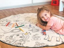 KOBEREC - OMALOVÁNKY - Kities with flowers