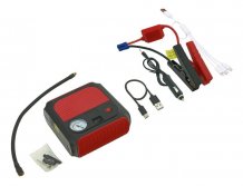 Kompresor AKU + JUMP STARTER s powerbankou 8.000mAh 500A