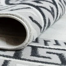 Kusový koberec Allure 1960 white/grey kruh