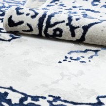 Kusový koberec Allure 1961 white/blue