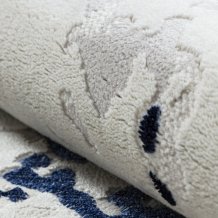 Kusový koberec Allure 1961 white/blue