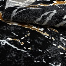 Kusový koberec Allure 1963 black/gold