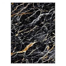 Kusový koberec Allure 1963 black/gold