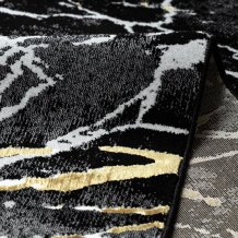 Kusový koberec Allure 1963 black/gold