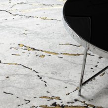 Kusový koberec Allure 1963 white/gold