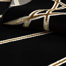 Kusový koberec Allure 1964 black/gold