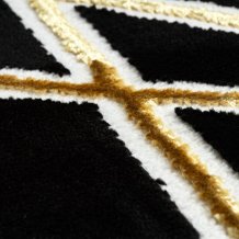 Kusový koberec Allure 1964 black/gold