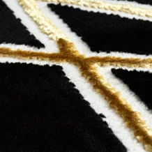 Kusový koberec Allure 1964 black/gold