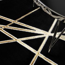 Kusový koberec Allure 1964 black/gold
