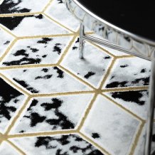 Kusový koberec Allure 1966 black/gold