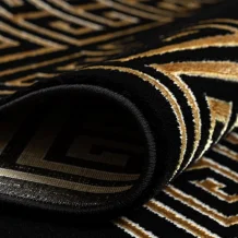 Kusový koberec Allure 1968 black/gold