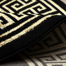 Kusový koberec Allure 1968 black/gold kruh