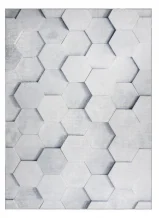Kusový koberec ANDRE Hexagon 3D 1180