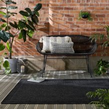 Kusový koberec Aruba Alfresco Weave Charcoal