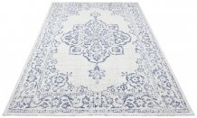 Kusový koberec Beach 103853 Cream/Blue – na ven i na doma