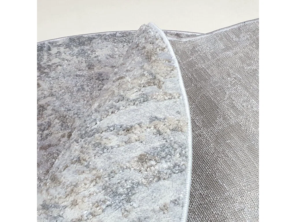 Kusový koberec Bellavista - kruh / 280-25 Beige grey