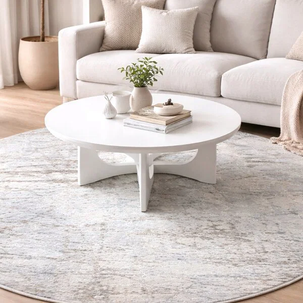 Kusový koberec Bellavista - kruh / 280-25 Beige grey