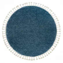 Kusový koberec Berber 9000 blue kruh